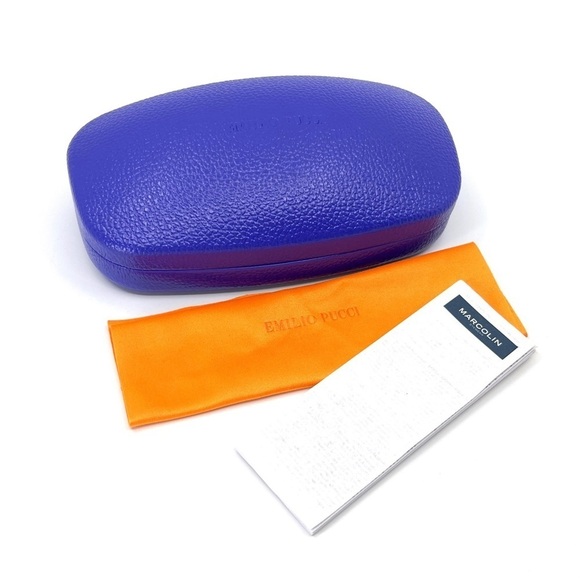 New! EMILIO PUCCI Sunglasses EP138 01A Black Oversized - Picture 13 of 13